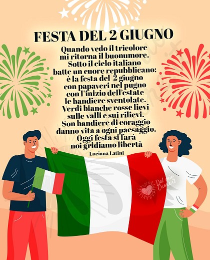 Festa del 2 giugno. Poesia