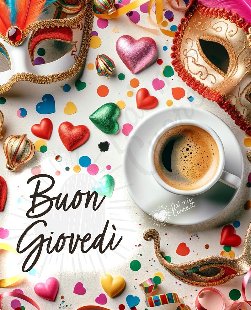 Buon giovedì carnevalesco