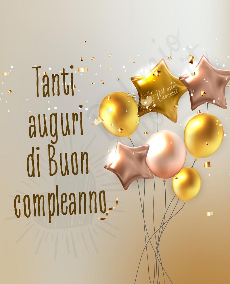 Tanti auguri di buon compleanno