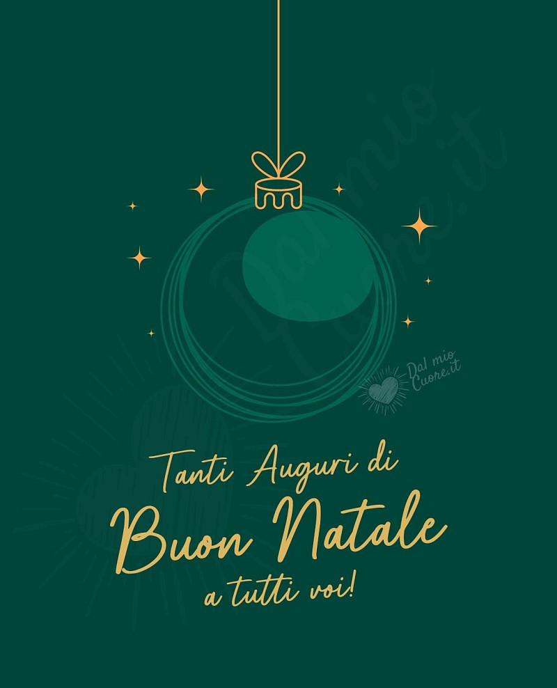 Tanti Auguri di Buon Natale