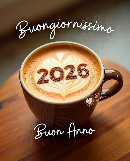 Buongiornissimo. Buon Anno 2026