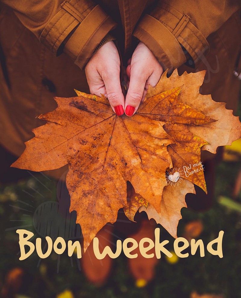 Buon Weekend autunnale