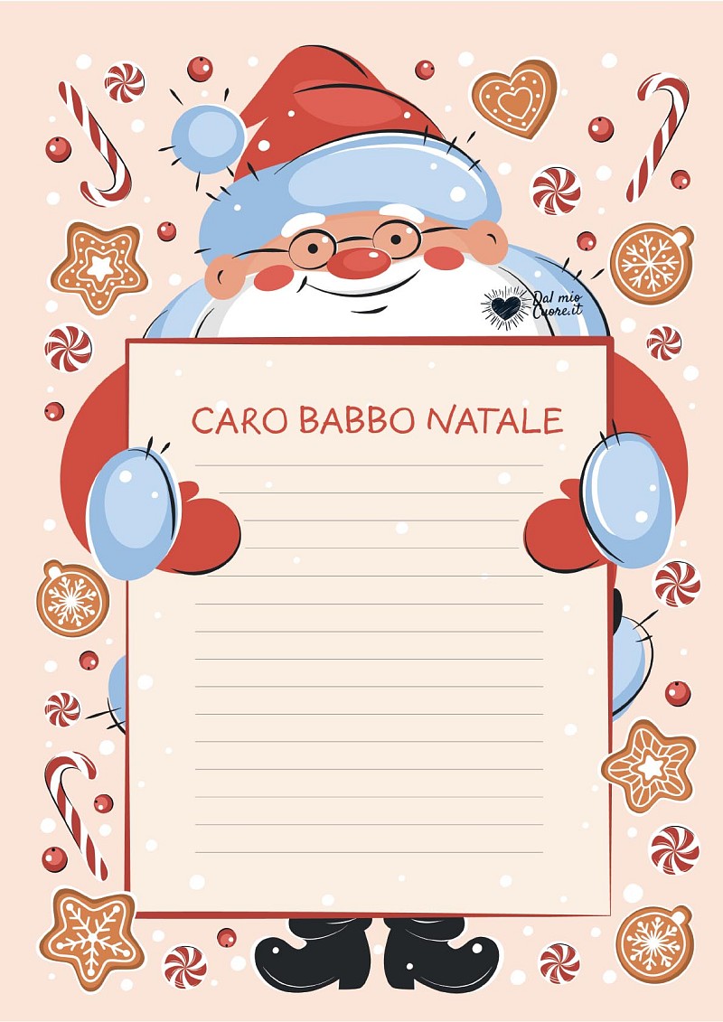 Letterina a Babbo Natale: Caro Babbo Natale