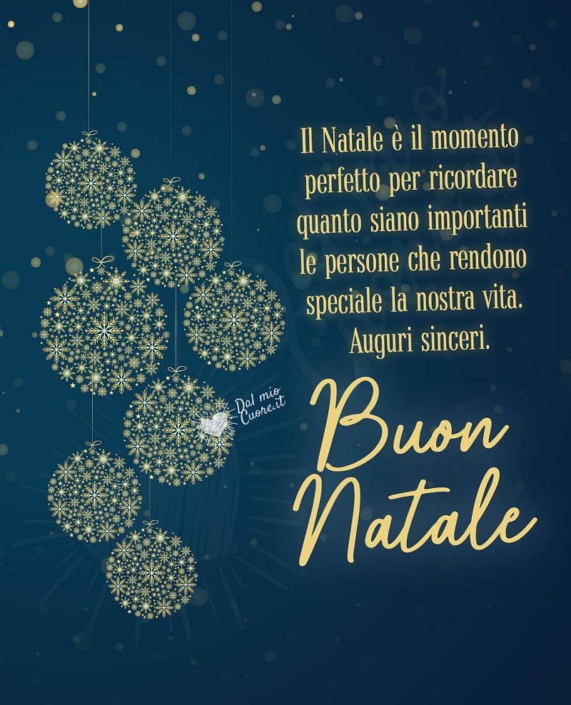 Buon Natale Frase